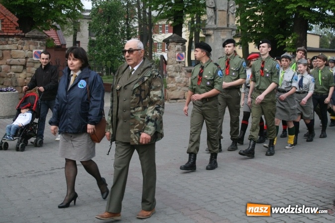 Zdjęcie w galerii na portalu naszwodzislaw.com: W Rydułtowach świętowano Dzień Flagi, 95. rocznicę III Powstania Śląskiego oraz Międzynarodowy Dzień Strażaka  wiadomości z regionu