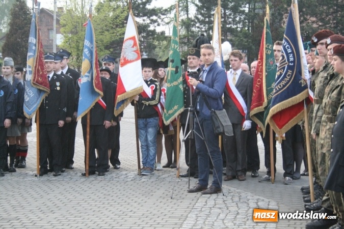Zdjęcie w galerii na portalu naszwodzislaw.com: W Rydułtowach świętowano Dzień Flagi, 95. rocznicę III Powstania Śląskiego oraz Międzynarodowy Dzień Strażaka  wiadomości z regionu