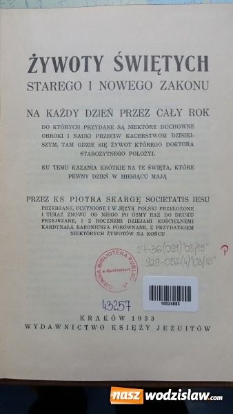 Zdjęcie w galerii na portalu naszwodzislaw.com: Biblioteka w Marklowicach wzbogaciła się o cenne woluminy  wiadomości z regionu