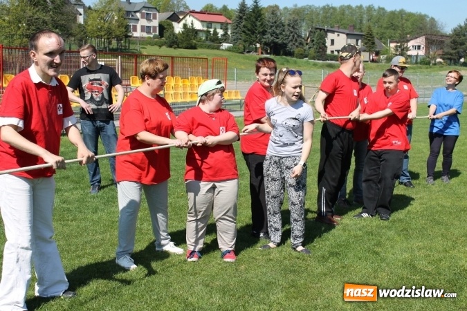 Zdjęcie w galerii na portalu naszwodzislaw.com: Olimpiada dla os&oacute;b niepełnosprawnych z Gminnym Ośrodkiem Sportu w Mszanie i Ośrodkiem Wsparcia w Połomi wiadomości z regionu