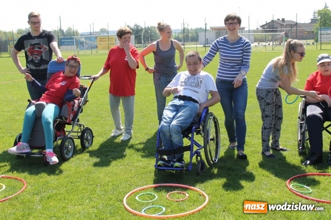 Zdjęcie w galerii na portalu naszwodzislaw.com: Olimpiada dla os&oacute;b niepełnosprawnych z Gminnym Ośrodkiem Sportu w Mszanie i Ośrodkiem Wsparcia w Połomi wiadomości z regionu