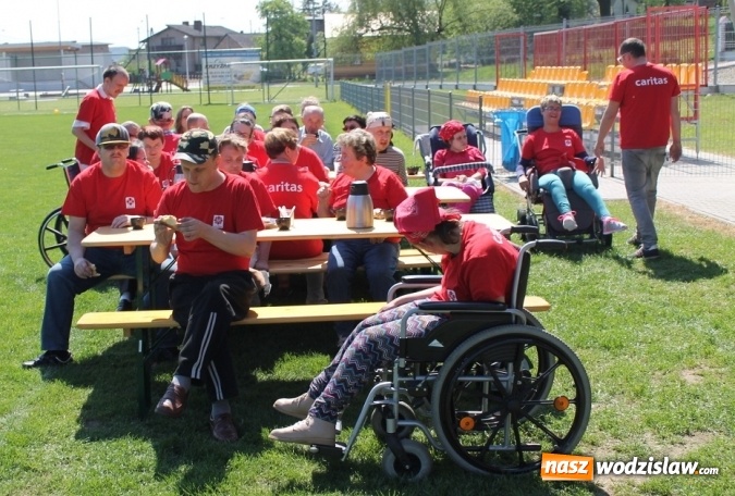 Zdjęcie w galerii na portalu naszwodzislaw.com: Olimpiada dla os&oacute;b niepełnosprawnych z Gminnym Ośrodkiem Sportu w Mszanie i Ośrodkiem Wsparcia w Połomi wiadomości z regionu