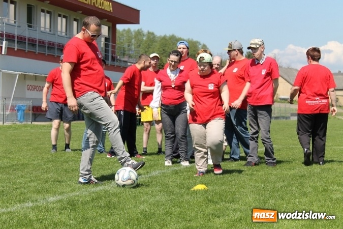 Zdjęcie w galerii na portalu naszwodzislaw.com: Olimpiada dla os&oacute;b niepełnosprawnych z Gminnym Ośrodkiem Sportu w Mszanie i Ośrodkiem Wsparcia w Połomi wiadomości z regionu