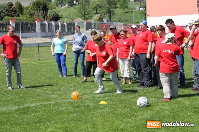 Zdjęcie w galerii na portalu naszwodzislaw.com: Olimpiada dla os&oacute;b niepełnosprawnych z Gminnym Ośrodkiem Sportu w Mszanie i Ośrodkiem Wsparcia w Połomi wiadomości z regionu