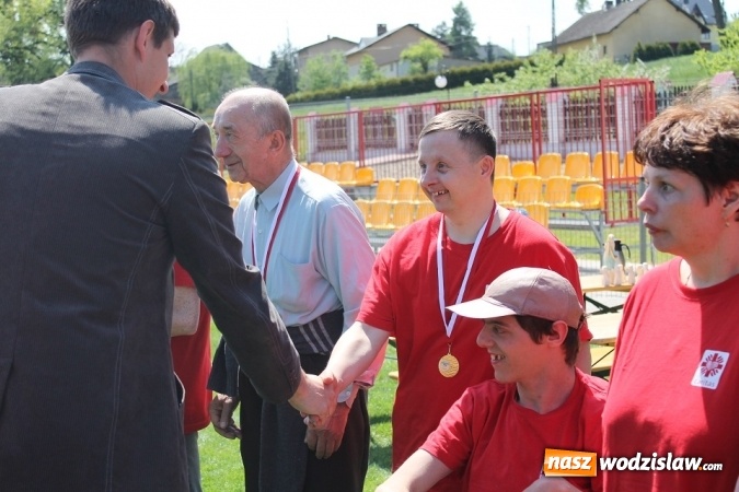 Zdjęcie w galerii na portalu naszwodzislaw.com: Olimpiada dla os&oacute;b niepełnosprawnych z Gminnym Ośrodkiem Sportu w Mszanie i Ośrodkiem Wsparcia w Połomi wiadomości z regionu