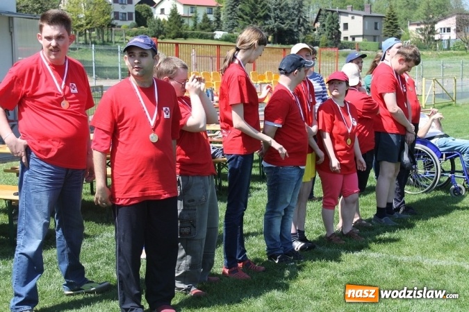 Zdjęcie w galerii na portalu naszwodzislaw.com: Olimpiada dla os&oacute;b niepełnosprawnych z Gminnym Ośrodkiem Sportu w Mszanie i Ośrodkiem Wsparcia w Połomi wiadomości z regionu