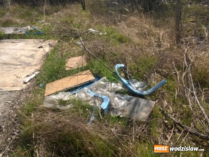 Zdjęcie w galerii na portalu naszwodzislaw.com: Kolejne dzikie wysypisko śmieci zniknęło z naszego miasta wiadomości z regionu