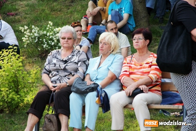 Zdjęcie w galerii na portalu naszwodzislaw.com: Orkiestra Dęta KWK Marcel zagrała przy tężni wiadomości z regionu