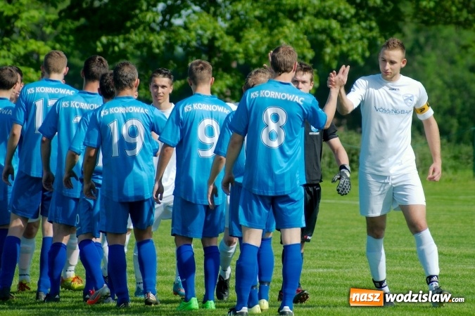 Zdjęcie w galerii na portalu naszwodzislaw.com: Naprzód z Krzyżkowic przerwał fenomenalną passę Kornowaca wiadomości z regionu