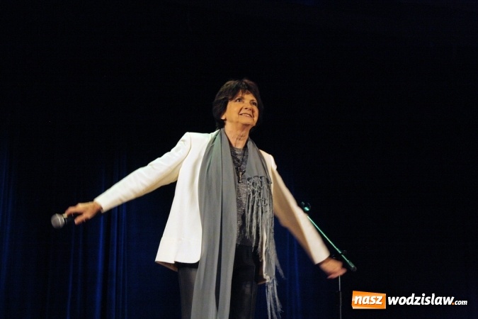 Zdjęcie w galerii na portalu naszwodzislaw.com: Halina Kunicka zaśpiewała swoje największe przeboje wiadomości z regionu