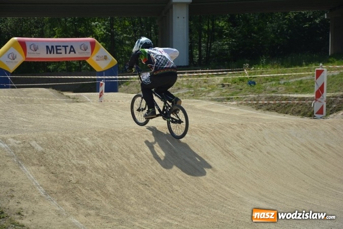 Zdjęcie w galerii na portalu naszwodzislaw.com: Zawody BMX RACING 2016 ponownie na Trzech Wzgórzach  wiadomości z regionu
