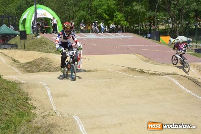 Zdjęcie w galerii na portalu naszwodzislaw.com: Zawody BMX RACING 2016 ponownie na Trzech Wzgórzach  wiadomości z regionu