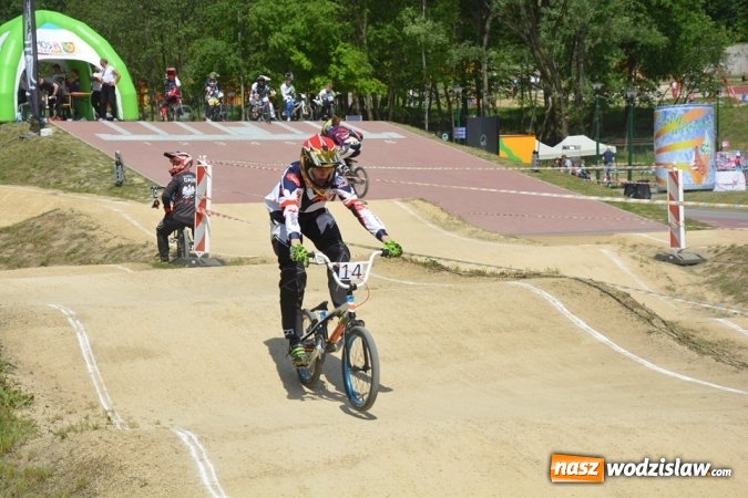 Zdjęcie w galerii na portalu naszwodzislaw.com: Zawody BMX RACING 2016 ponownie na Trzech Wzgórzach  wiadomości z regionu