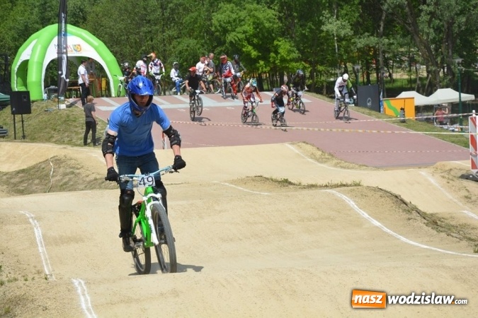 Zdjęcie w galerii na portalu naszwodzislaw.com: Zawody BMX RACING 2016 ponownie na Trzech Wzgórzach  wiadomości z regionu
