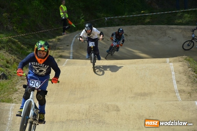 Zdjęcie w galerii na portalu naszwodzislaw.com: Zawody BMX RACING 2016 ponownie na Trzech Wzgórzach  wiadomości z regionu