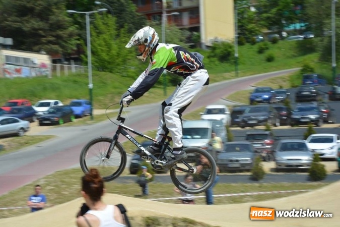 Zdjęcie w galerii na portalu naszwodzislaw.com: Zawody BMX RACING 2016 ponownie na Trzech Wzgórzach  wiadomości z regionu