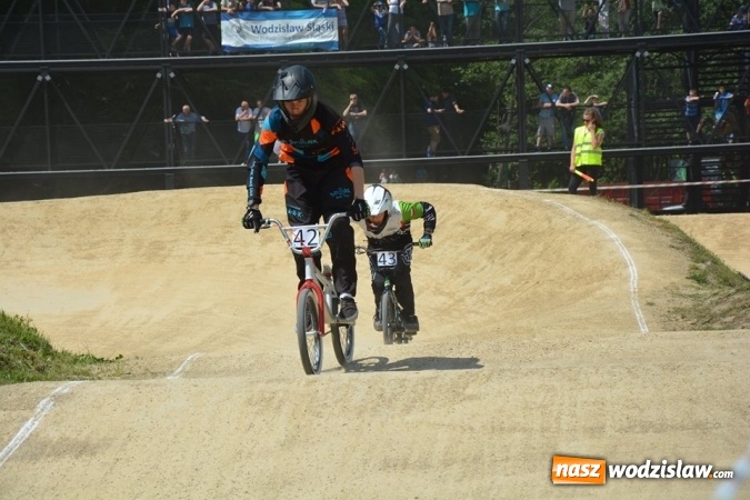 Zdjęcie w galerii na portalu naszwodzislaw.com: Zawody BMX RACING 2016 ponownie na Trzech Wzgórzach  wiadomości z regionu