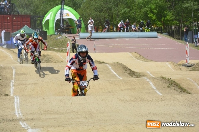 Zdjęcie w galerii na portalu naszwodzislaw.com: Zawody BMX RACING 2016 ponownie na Trzech Wzgórzach  wiadomości z regionu