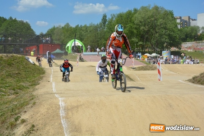 Zdjęcie w galerii na portalu naszwodzislaw.com: Zawody BMX RACING 2016 ponownie na Trzech Wzgórzach  wiadomości z regionu