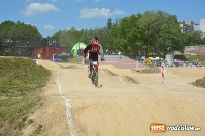 Zdjęcie w galerii na portalu naszwodzislaw.com: Zawody BMX RACING 2016 ponownie na Trzech Wzgórzach  wiadomości z regionu