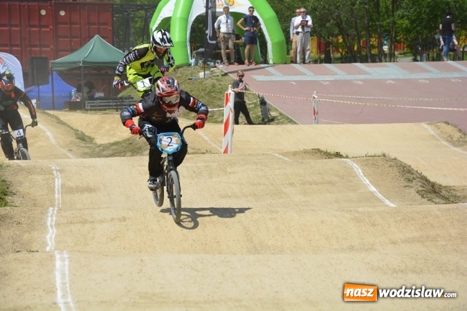 Zdjęcie w galerii na portalu naszwodzislaw.com: Zawody BMX RACING 2016 ponownie na Trzech Wzgórzach  wiadomości z regionu