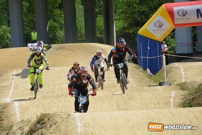 Zdjęcie w galerii na portalu naszwodzislaw.com: Zawody BMX RACING 2016 ponownie na Trzech Wzgórzach  wiadomości z regionu