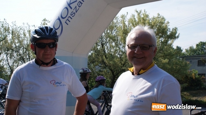Zdjęcie w galerii na portalu naszwodzislaw.com: Na starcie 60 uczestnik&oacute;w i ponad 30 km w nogach. III Gminny Rajd Rowerowy za nami wiadomości z regionu