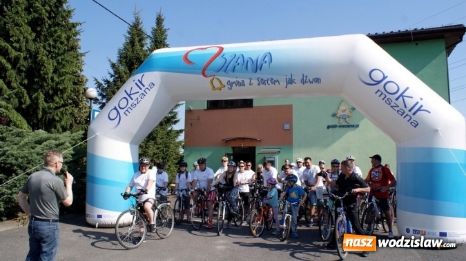 Zdjęcie w galerii na portalu naszwodzislaw.com: Na starcie 60 uczestnik&oacute;w i ponad 30 km w nogach. III Gminny Rajd Rowerowy za nami wiadomości z regionu