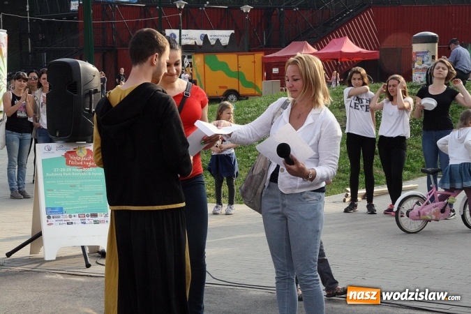 Zdjęcie w galerii na portalu naszwodzislaw.com: Festiwal Kolorów zagościł do Wodzisławia wiadomości z regionu