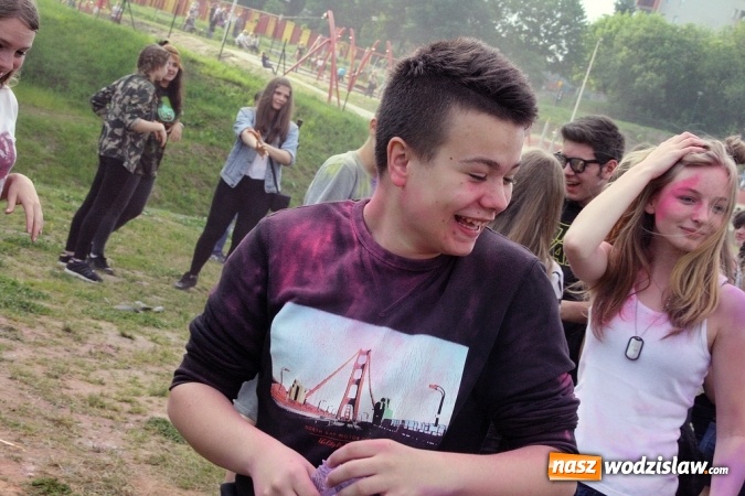 Zdjęcie w galerii na portalu naszwodzislaw.com: Festiwal Kolorów zagościł do Wodzisławia wiadomości z regionu
