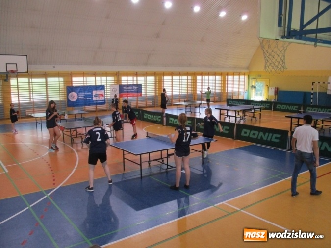 Zdjęcie w galerii na portalu naszwodzislaw.com: Rozegrali turniej tenisa stołowego z okazji Dnia Dziecka  wiadomości z regionu