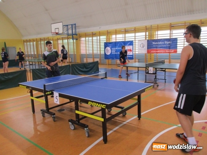 Zdjęcie w galerii na portalu naszwodzislaw.com: Rozegrali turniej tenisa stołowego z okazji Dnia Dziecka  wiadomości z regionu