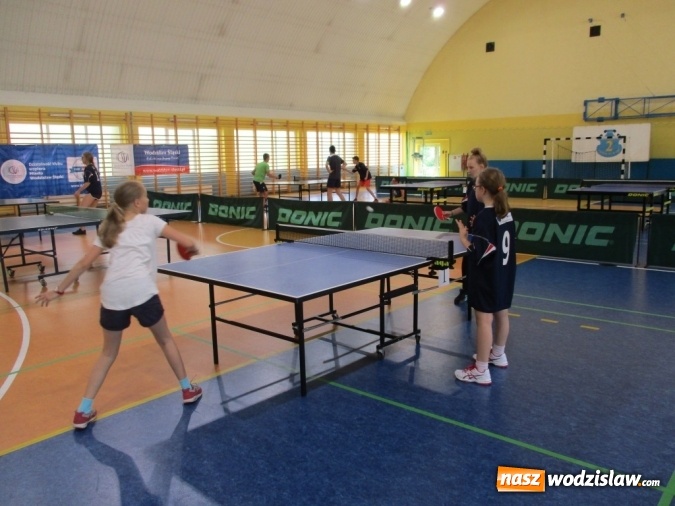 Zdjęcie w galerii na portalu naszwodzislaw.com: Rozegrali turniej tenisa stołowego z okazji Dnia Dziecka  wiadomości z regionu