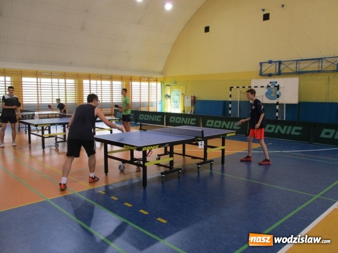 Zdjęcie w galerii na portalu naszwodzislaw.com: Rozegrali turniej tenisa stołowego z okazji Dnia Dziecka  wiadomości z regionu