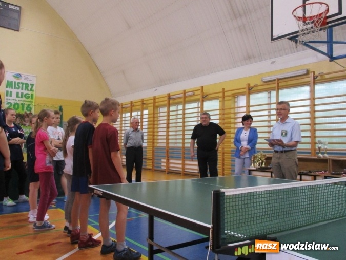 Zdjęcie w galerii na portalu naszwodzislaw.com: Rozegrali turniej tenisa stołowego z okazji Dnia Dziecka  wiadomości z regionu
