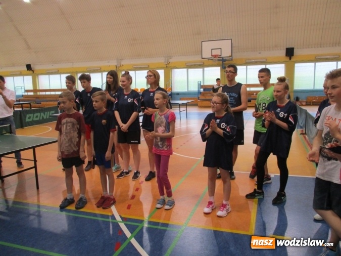 Zdjęcie w galerii na portalu naszwodzislaw.com: Rozegrali turniej tenisa stołowego z okazji Dnia Dziecka  wiadomości z regionu