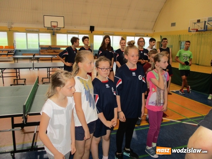 Zdjęcie w galerii na portalu naszwodzislaw.com: Rozegrali turniej tenisa stołowego z okazji Dnia Dziecka  wiadomości z regionu