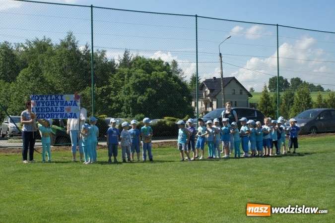 Zdjęcie w galerii na portalu naszwodzislaw.com: Mszana: Dzień Dziecka na sportowo  wiadomości z regionu
