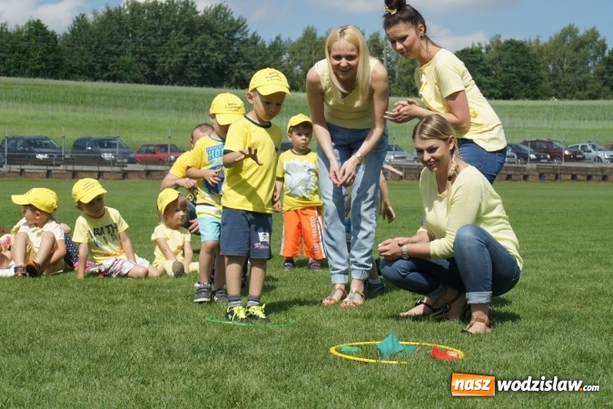 Zdjęcie w galerii na portalu naszwodzislaw.com: Mszana: Dzień Dziecka na sportowo  wiadomości z regionu