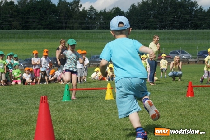 Zdjęcie w galerii na portalu naszwodzislaw.com: Mszana: Dzień Dziecka na sportowo  wiadomości z regionu