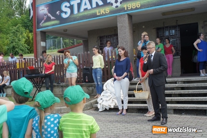 Zdjęcie w galerii na portalu naszwodzislaw.com: Mszana: Dzień Dziecka na sportowo  wiadomości z regionu
