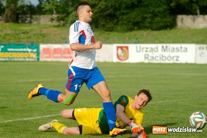 Zdjęcie w galerii na portalu naszwodzislaw.com: Unia Turza Śląska zremisowała w starciu ze swą imienniczką z Raciborza wiadomości z regionu