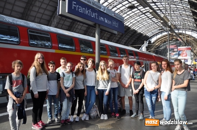 Zdjęcie w galerii na portalu naszwodzislaw.com: Uczniowie z G1 odwiedzili Pfungstadt wiadomości z regionu