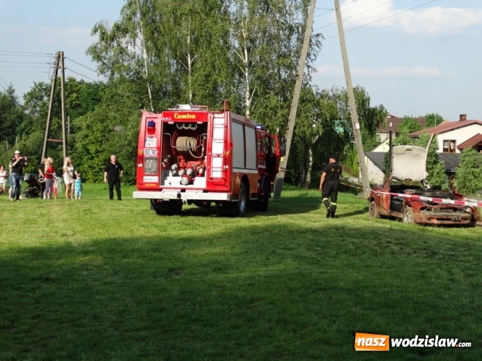 Zdjęcie w galerii na portalu naszwodzislaw.com: W Rzuchowie obchodzili Dzień Dziecka. W pomoc włączyli się strażacy z Głożyn wiadomości z regionu