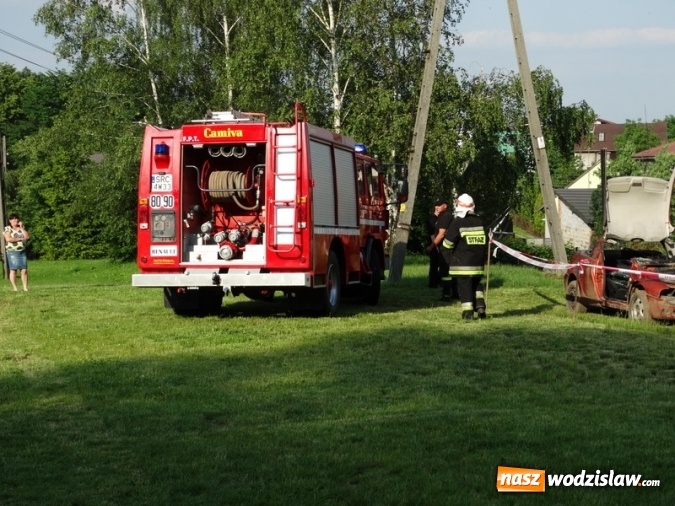 Zdjęcie w galerii na portalu naszwodzislaw.com: W Rzuchowie obchodzili Dzień Dziecka. W pomoc włączyli się strażacy z Głożyn wiadomości z regionu