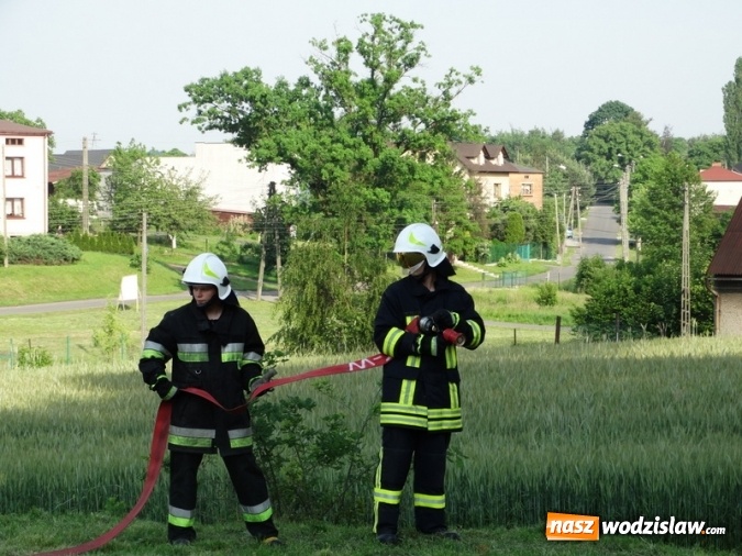Zdjęcie w galerii na portalu naszwodzislaw.com: W Rzuchowie obchodzili Dzień Dziecka. W pomoc włączyli się strażacy z Głożyn wiadomości z regionu