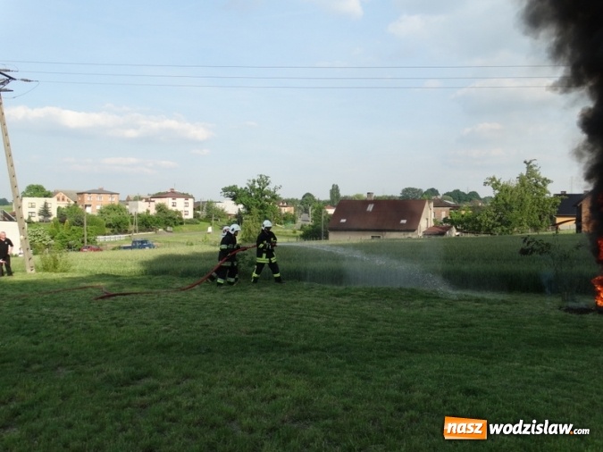 Zdjęcie w galerii na portalu naszwodzislaw.com: W Rzuchowie obchodzili Dzień Dziecka. W pomoc włączyli się strażacy z Głożyn wiadomości z regionu
