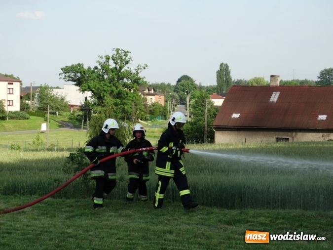 Zdjęcie w galerii na portalu naszwodzislaw.com: W Rzuchowie obchodzili Dzień Dziecka. W pomoc włączyli się strażacy z Głożyn wiadomości z regionu