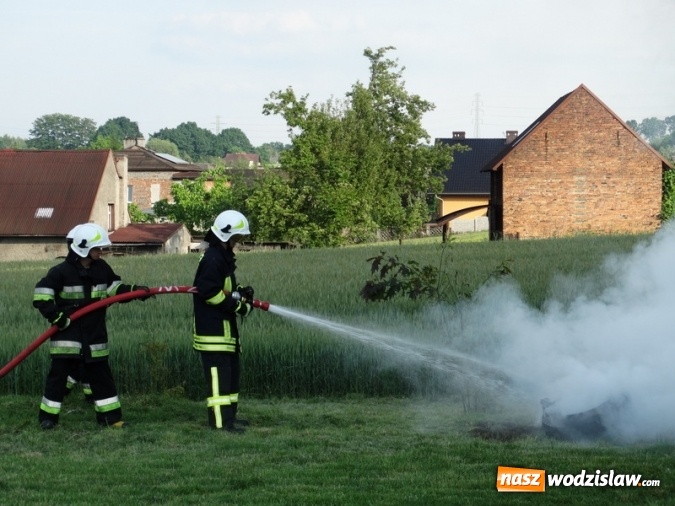 Zdjęcie w galerii na portalu naszwodzislaw.com: W Rzuchowie obchodzili Dzień Dziecka. W pomoc włączyli się strażacy z Głożyn wiadomości z regionu