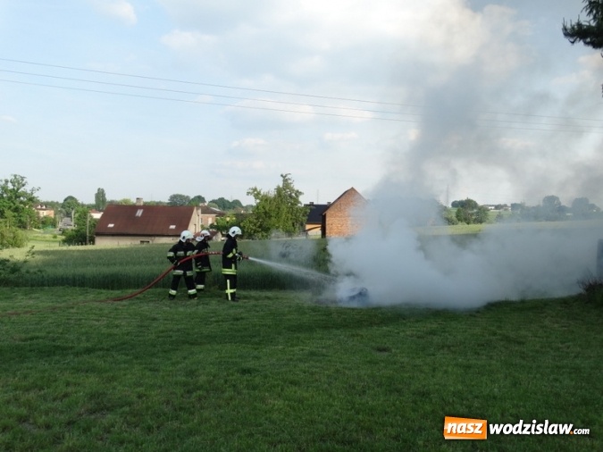 Zdjęcie w galerii na portalu naszwodzislaw.com: W Rzuchowie obchodzili Dzień Dziecka. W pomoc włączyli się strażacy z Głożyn wiadomości z regionu